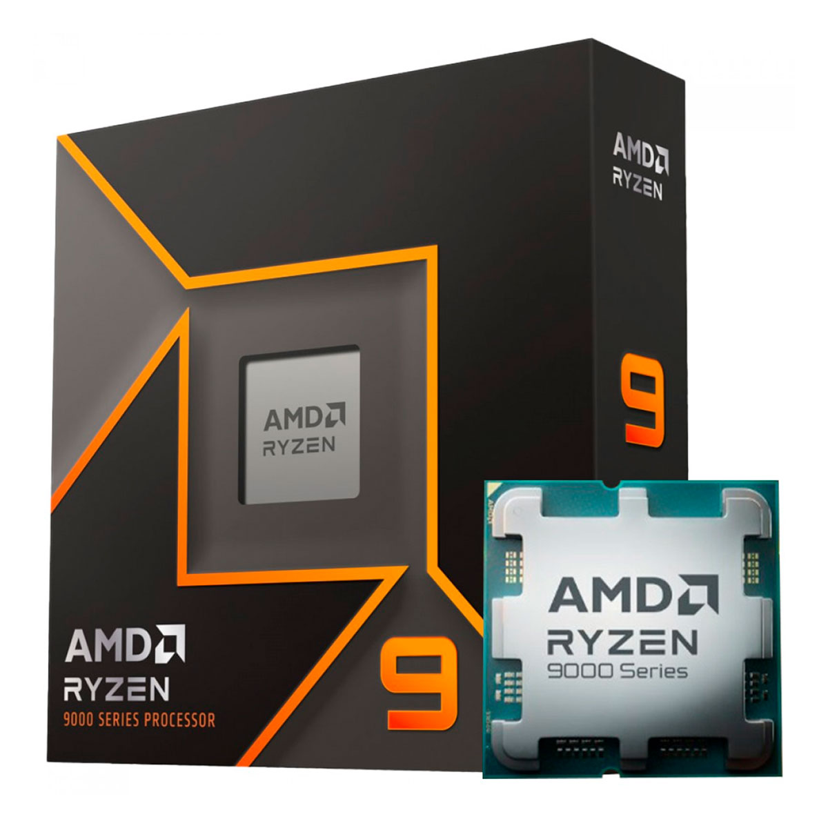 AMD Ryzen 9 9900X - 12 Núcleos - 24 Threads - 4.4GHz (Turbo 5.6 GHz) - Cache 64MB - AM5 - TDP 120W - 100-100000662WOF