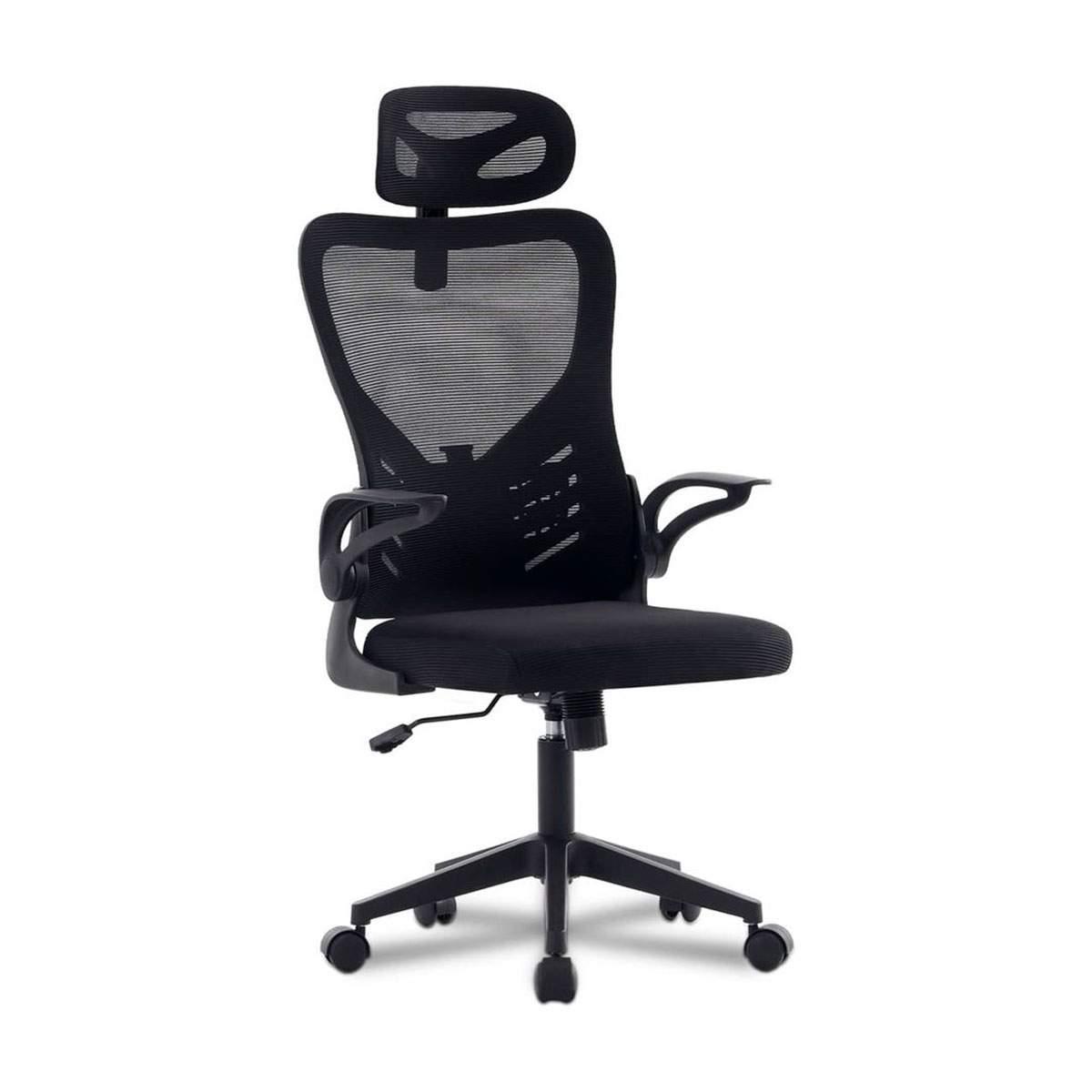 Cadeira de Escritório Goldentec Executiva - Ergonômica - Suporte Lombar - Sistema Relax - Preta - 66042