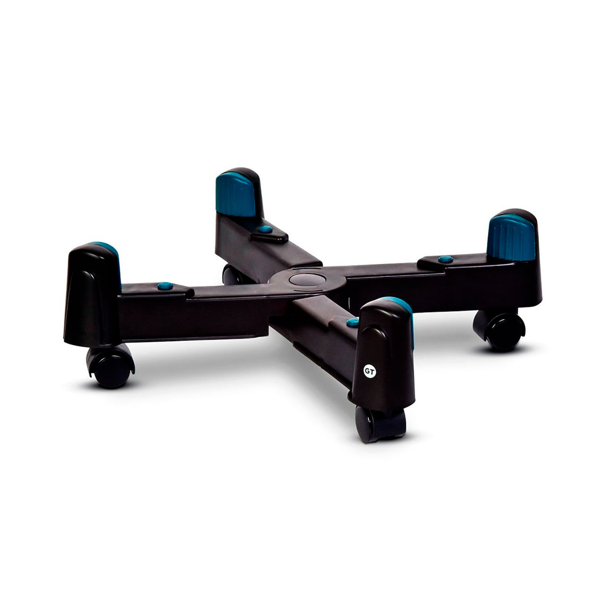Suporte para Computador com Rodas Goldentec 66484 - Ajustável e Móvel