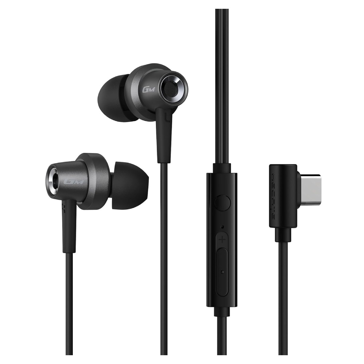 Fone de Ouvido Intra Auricular Edifier GM260 Plus - Microfone - USB-C - Preto