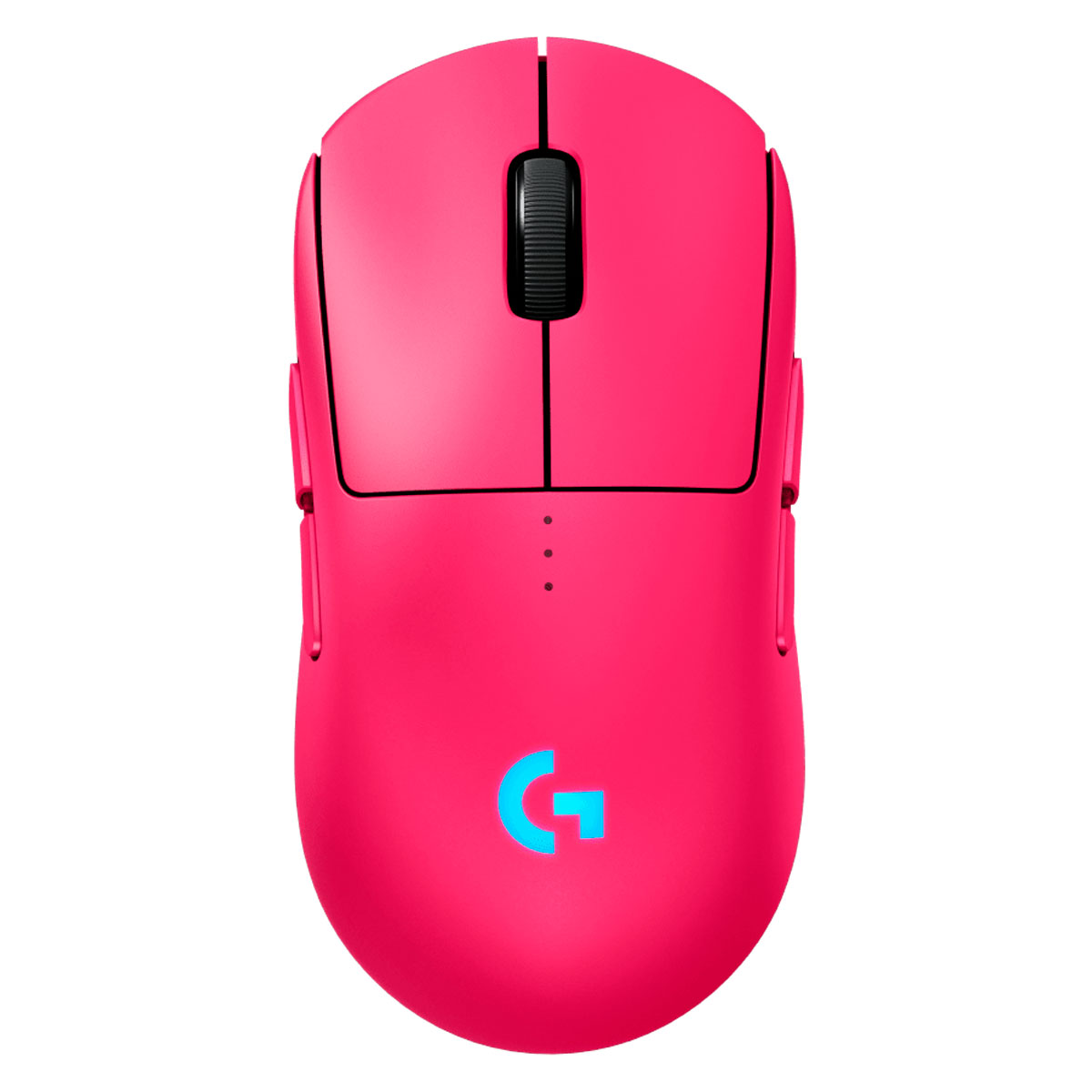 Mouse Gamer Sem Fio Logitech G Pro 2 LightSpeed - 32.000dpi - RGB - Sensor HERO 2 - Receptor USB - Magenta - 910-007308