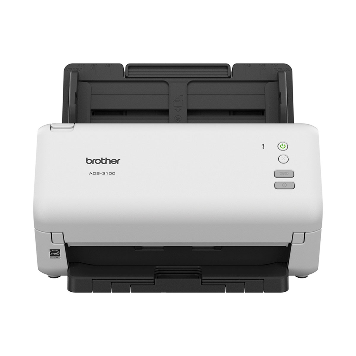 Scanner de Mesa Brother ADS 3100 - Digitalização Duplex - 1200dpi - 40ppm - USB - Bivolt