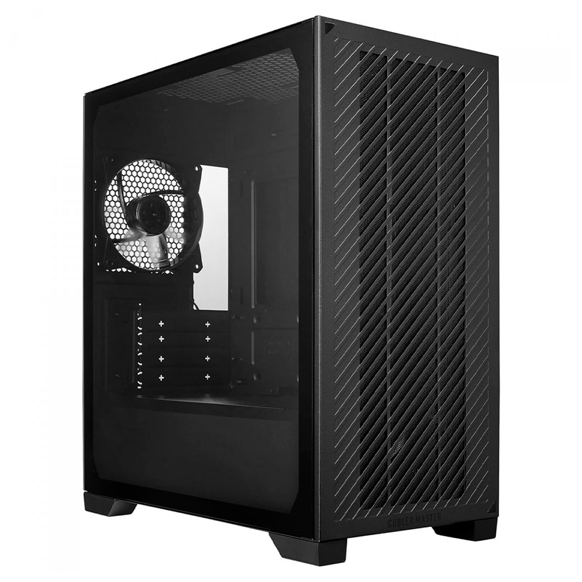 Gabinete Gamer Cooler Master Elite 301 - Vidro Temperado - Micro-ATX - Cooler 120mm incluso - Preto - E301L-KGNN-S00