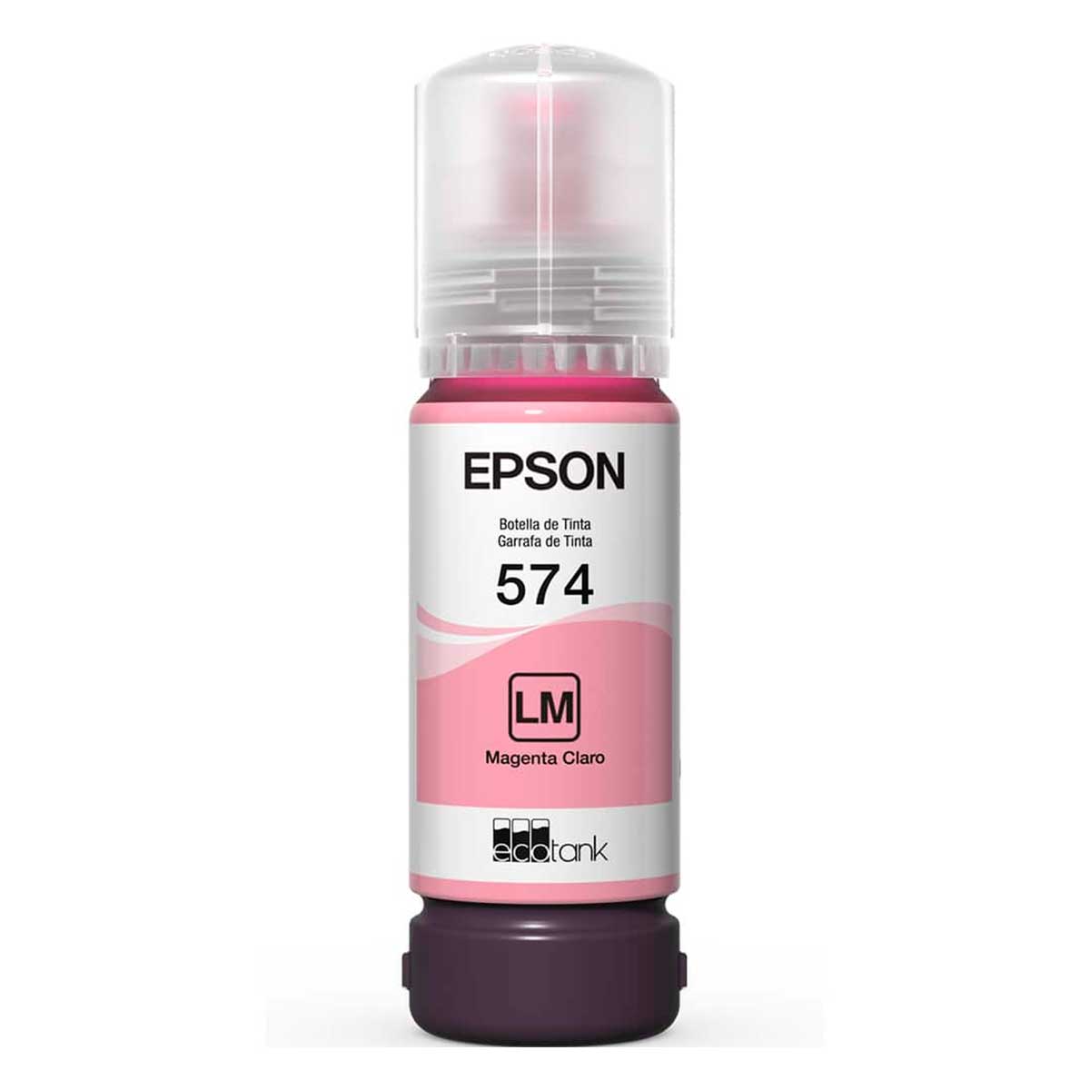 Refil de Tinta Epson T574620 - 70ml - Magenta claro - Para Multifuncionais Tanque de Tinta Epson L8050 / L18050