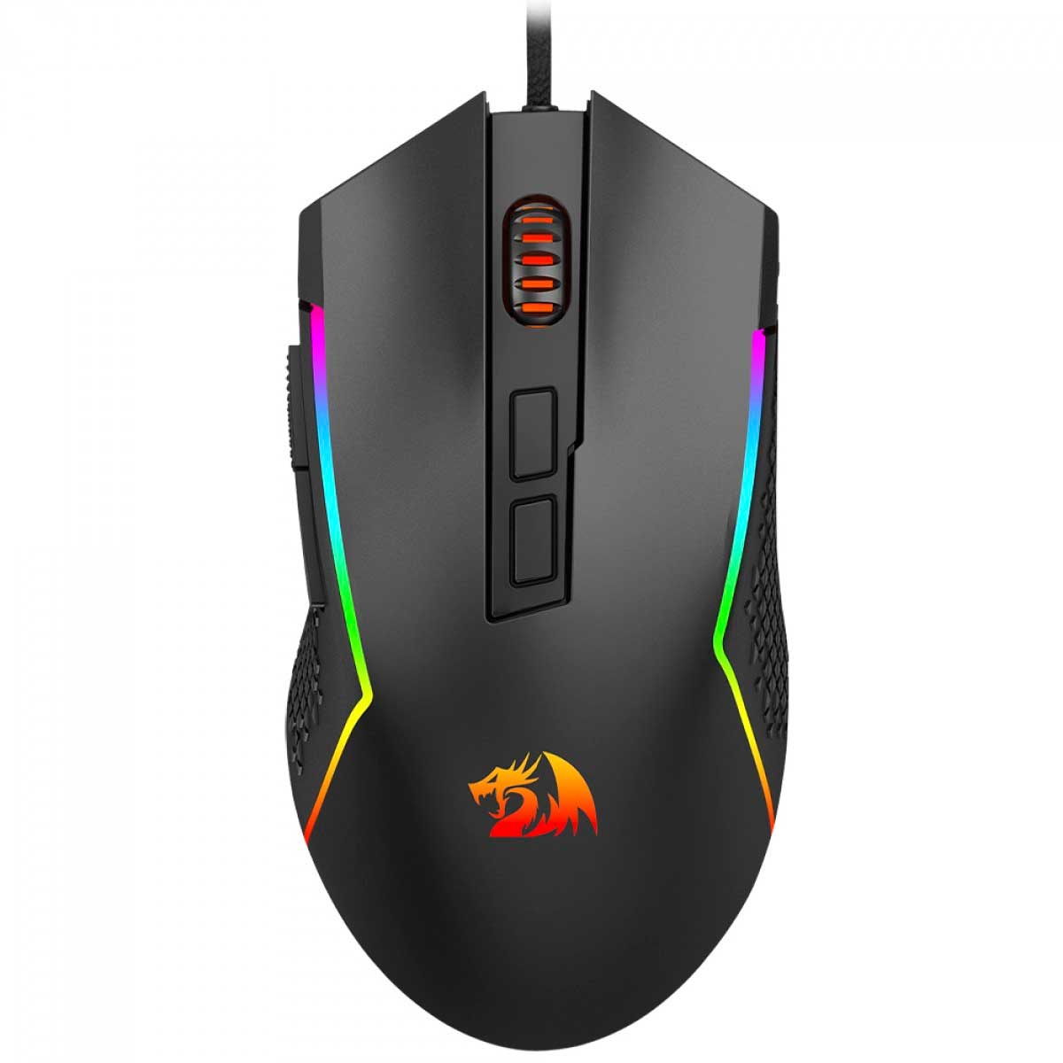 Mouse Gamer Redragon Trident Lite - 8000dpi - RGB Chroma - 1000Hz Polling Rate - Preto - M613-RGB
