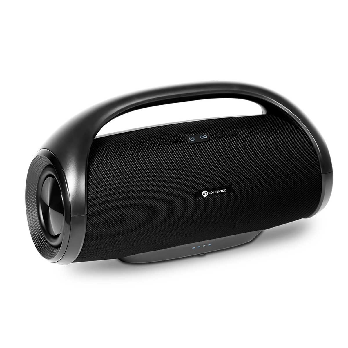 Caixa de Som Bluetooth Goldentec GT Move - Portátil - 400W RMS - TWS - Cartão de Memória e P2 - Preta - 64077