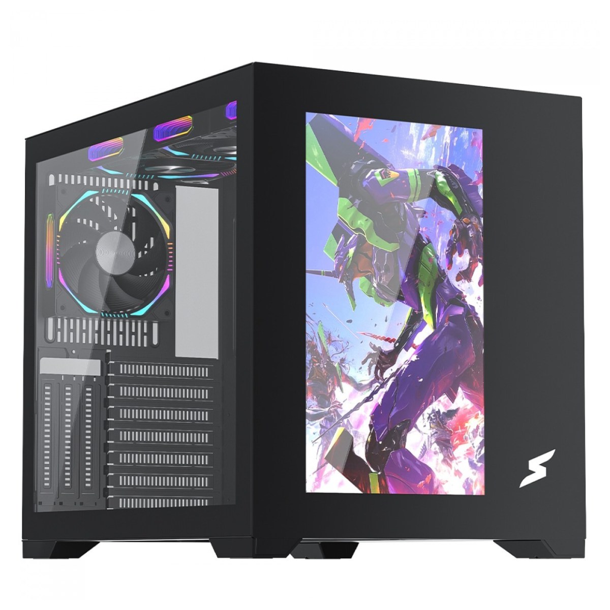Gabinete Gamer SuperFrame Box Magic - Display LCD 13.3