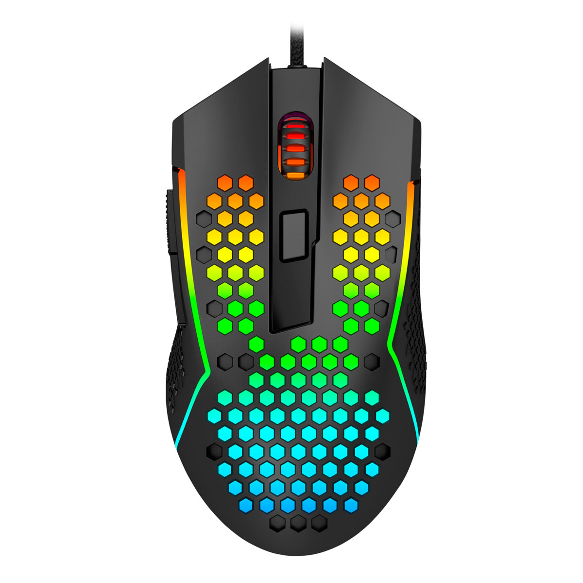 Mouse Gamer Redragon Reaping Plus - 52000dpi - RGB - Sensor PAW3395 - M987P-K V2