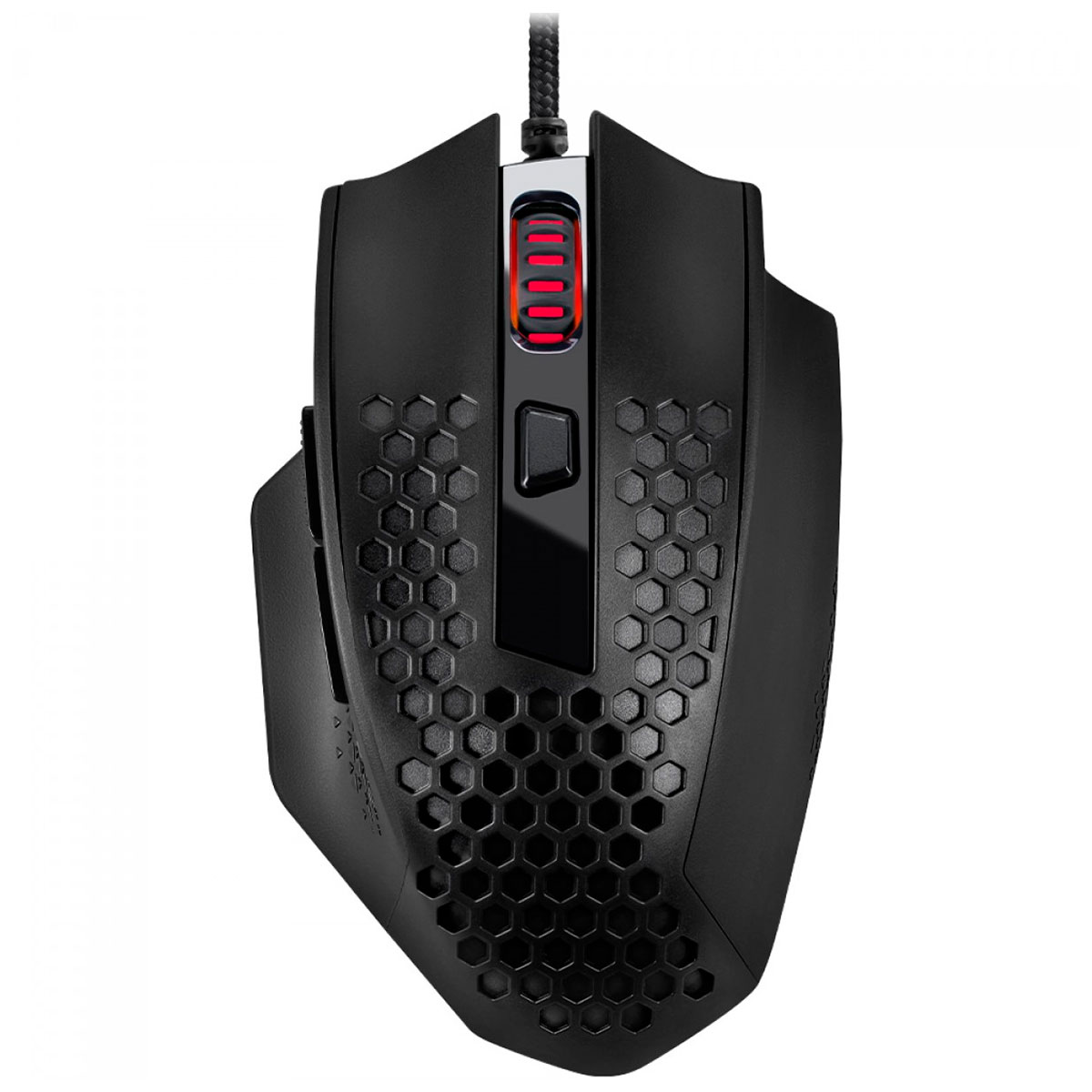 Mouse Gamer Redragon Bomber - 12400dpi - Ergonômico - RGB - Preto - M722