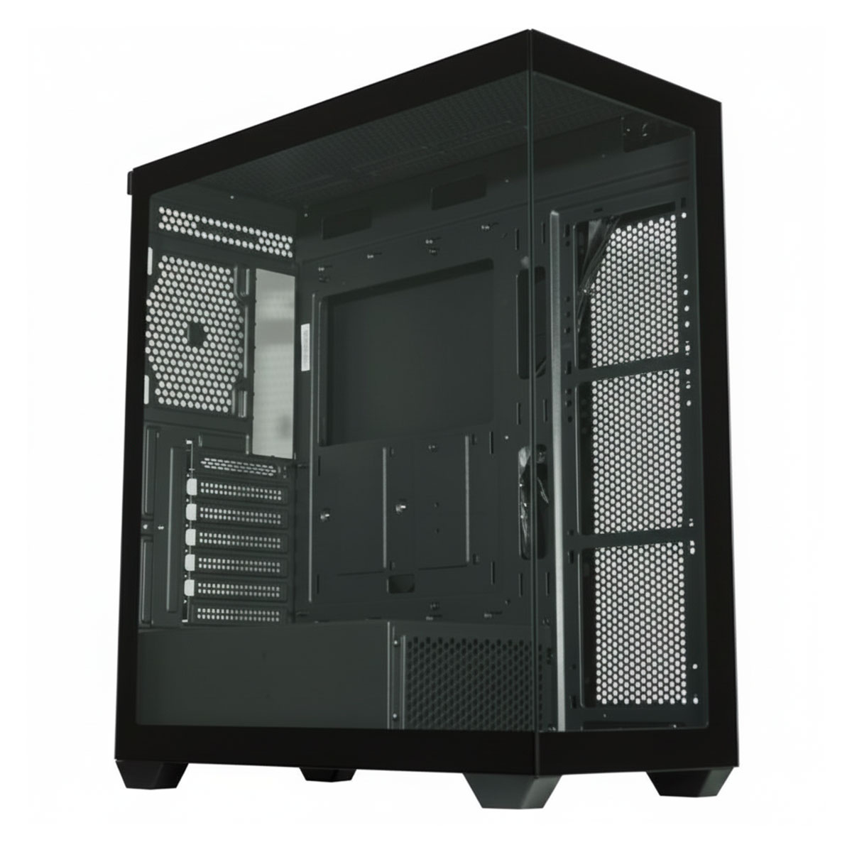 Gabinete Gamer Aquário K-Mex Torre Negra - Vidro Temperado - ATX - Preto - CG36DYRH001CB0X