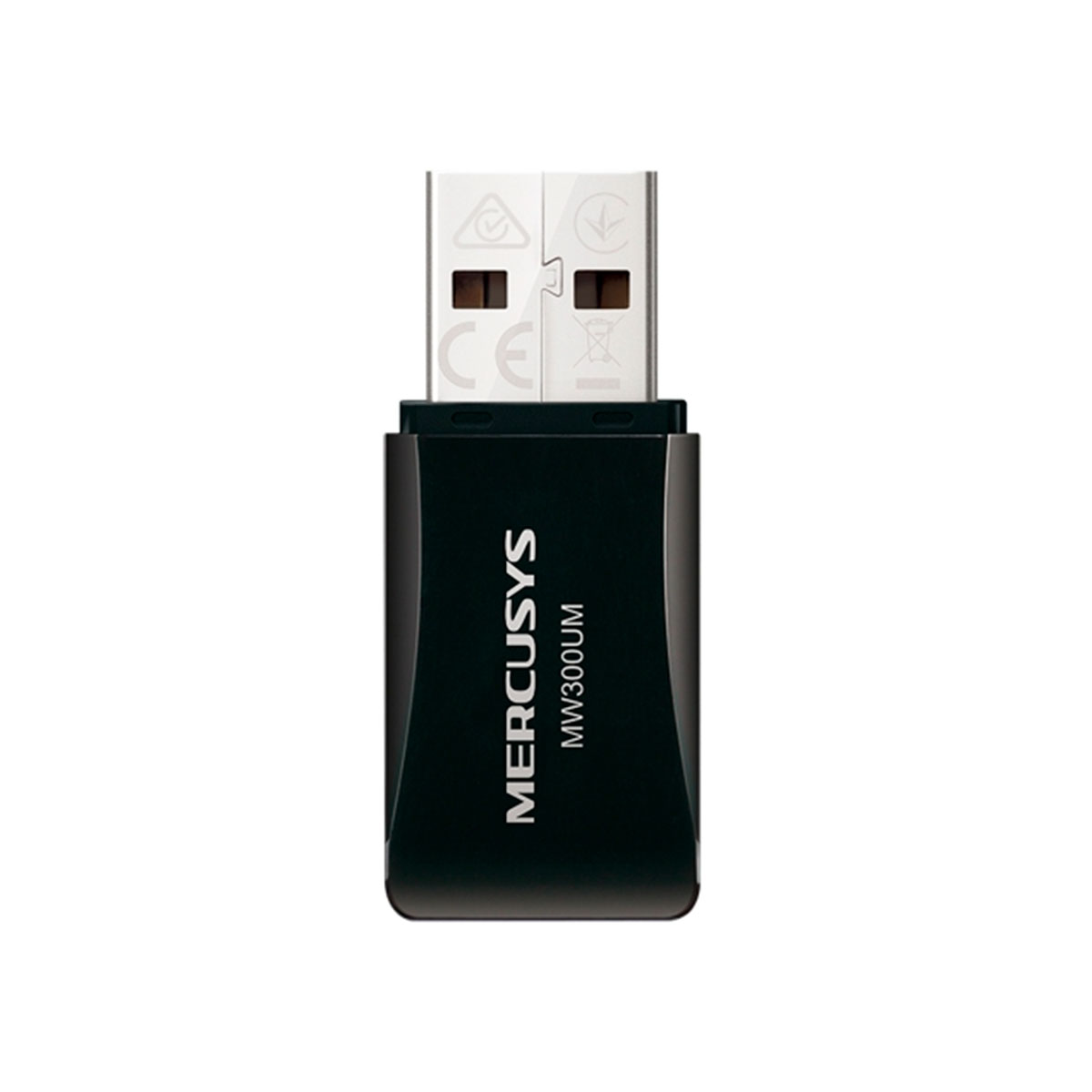 USB Adaptador Wi-Fi Mercusys N300 - Mini - 300Mbps - MW300UM