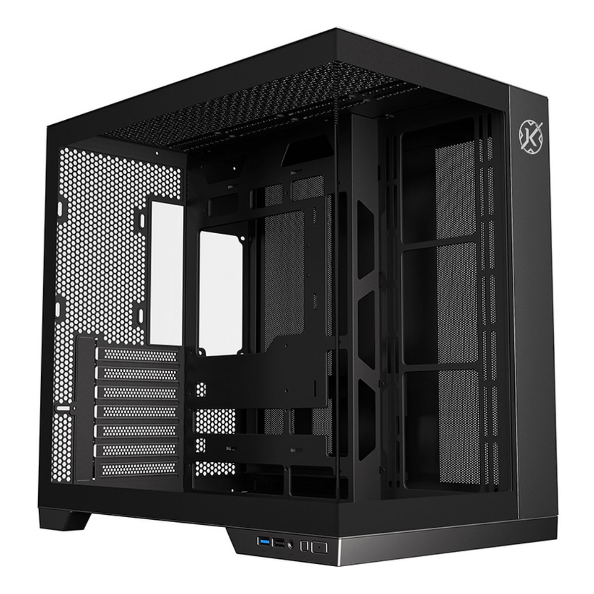 Gabinete Gamer Kalkan Asgard - Vidro Temperado - ATX - Preto - KLK00040