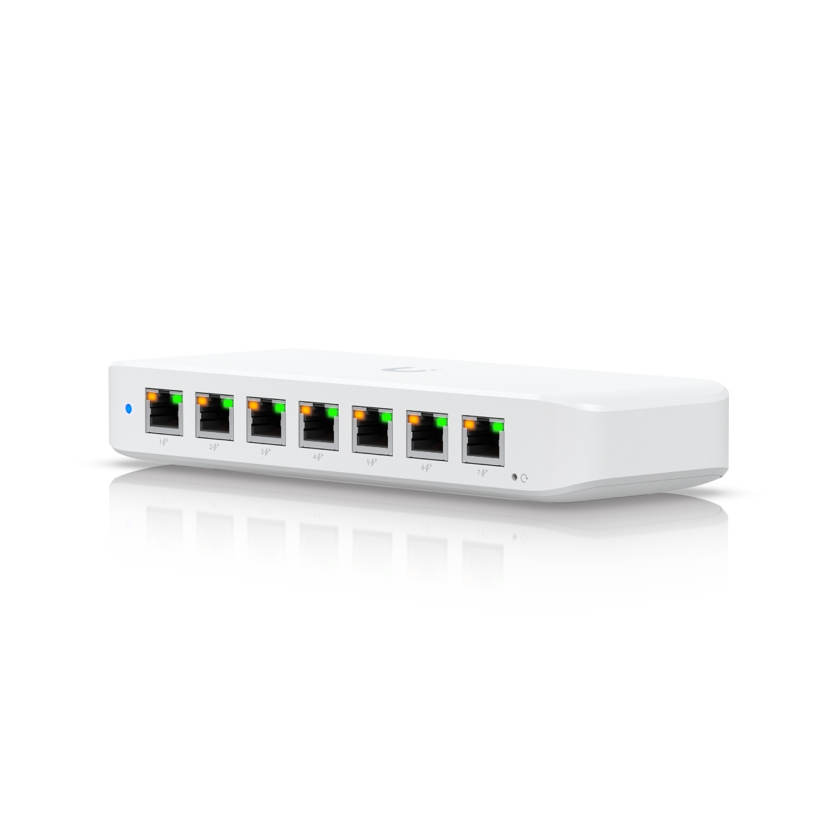 Switch 7 Portas Ubiquiti Ultra USW-ULTRA - 7 Portas Gigabit - PoE+ 42W - UniFi