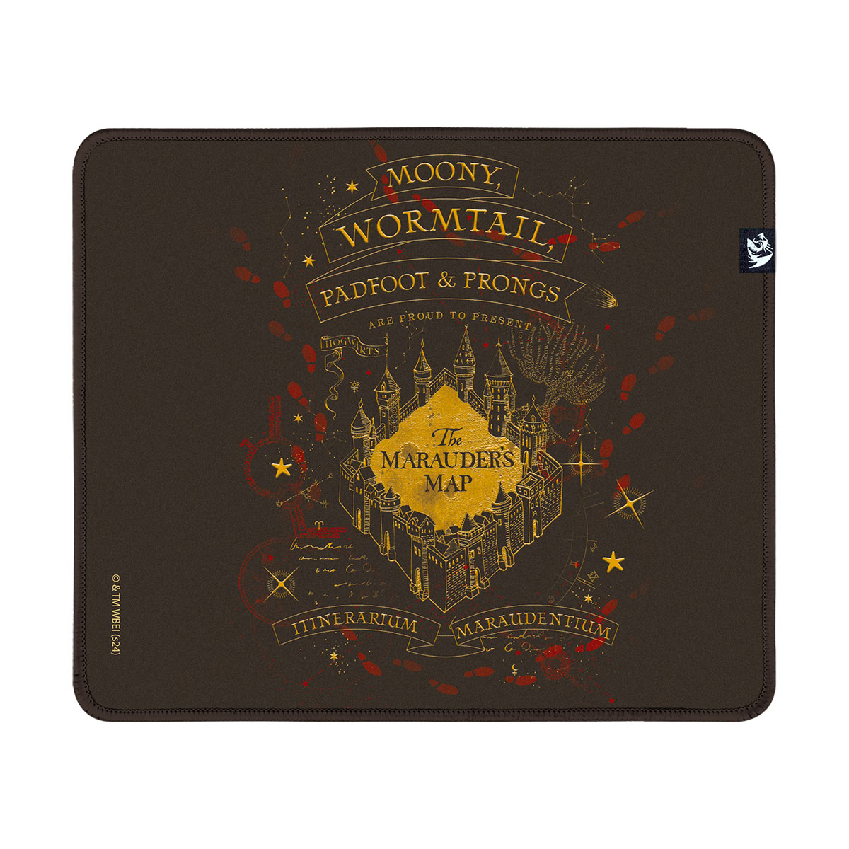 Mousepad Gamer Redragon Harry Potter Maraudes Map - 320 x 270 x 3 mm - HP-935