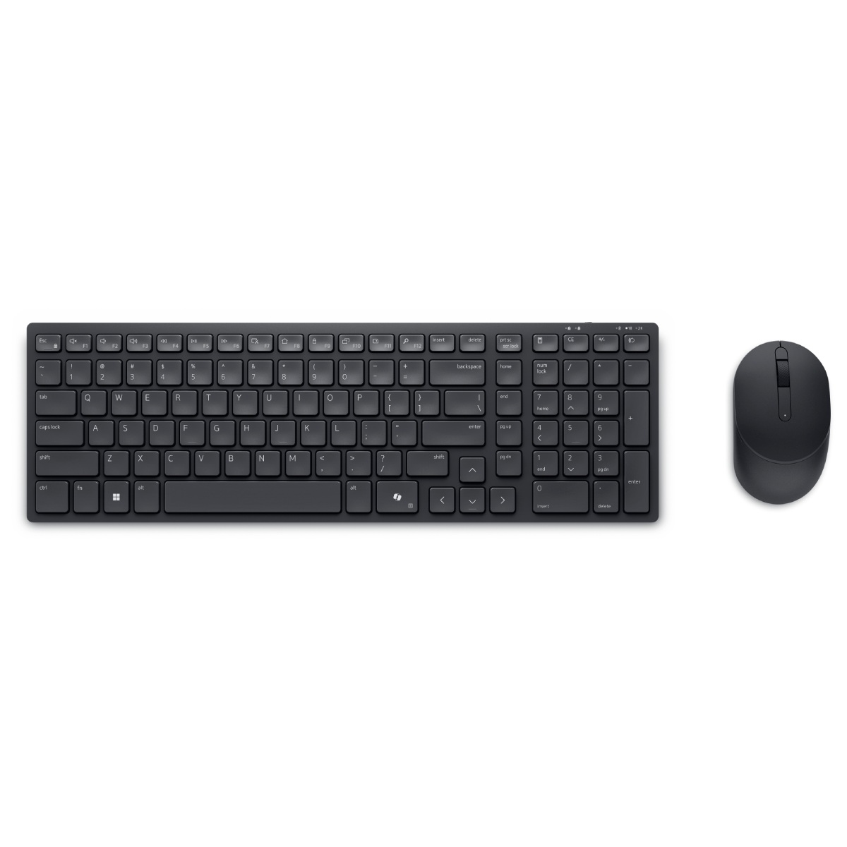 Kit Teclado e Mouse sem Fio Dell KM555 - ABNT2 - Wireless - KM555-BLK-BPOR