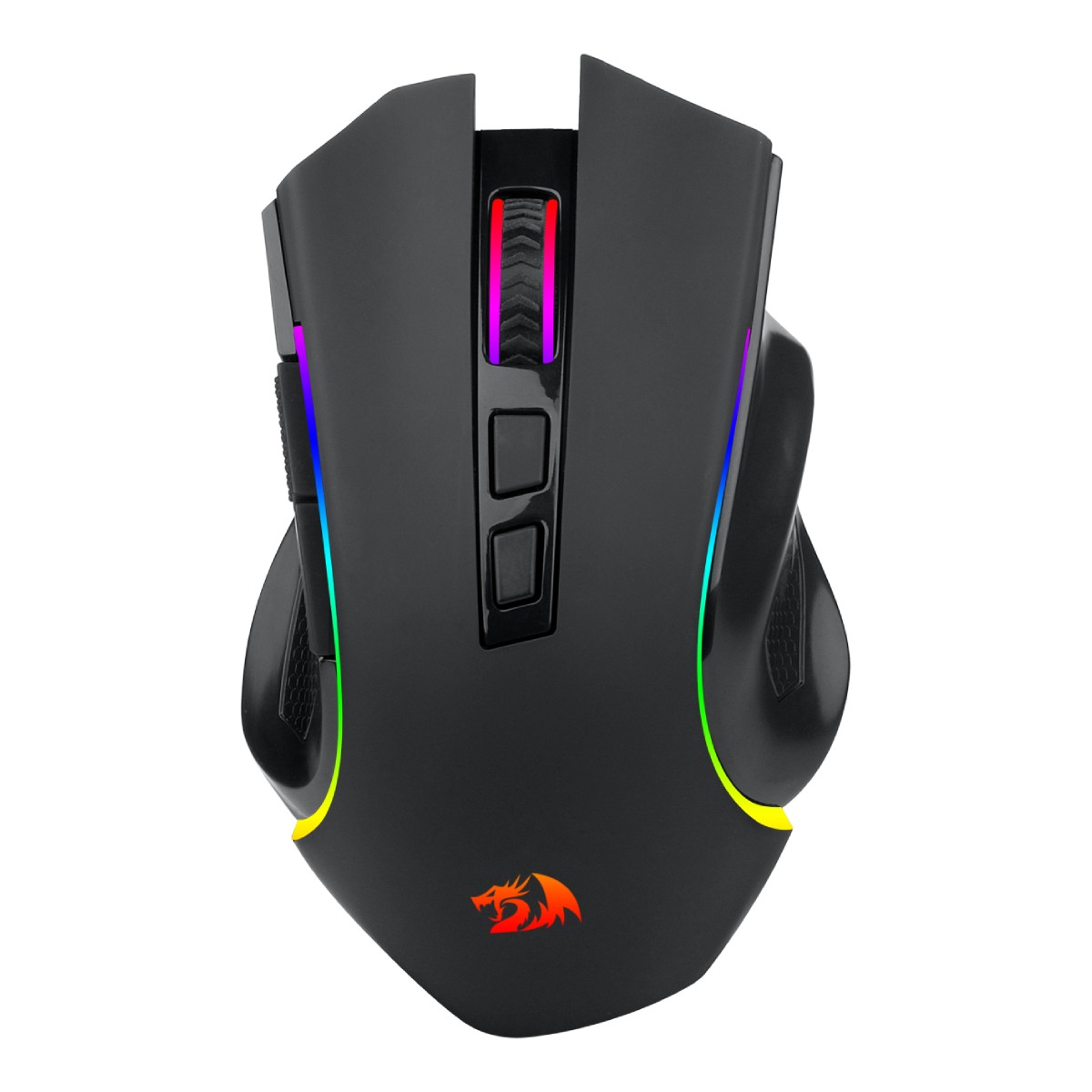 Mouse Gamer Sem Fio Redragon Griffin Pro 3 - 8000dpi - Sensor PAW3104 - 1000Hz - RGB - Preto - M602P-KS