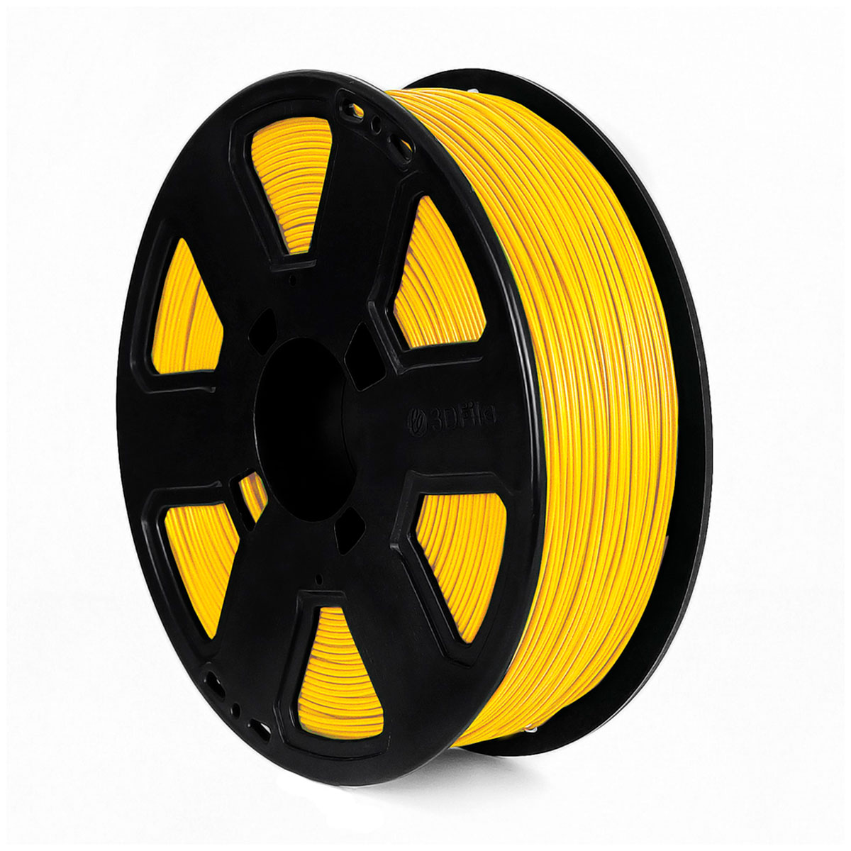 Filamento para Impressora 3D - PLA - Amarelo - 1Kg - 1,75mm - 3D Fila PLA231753