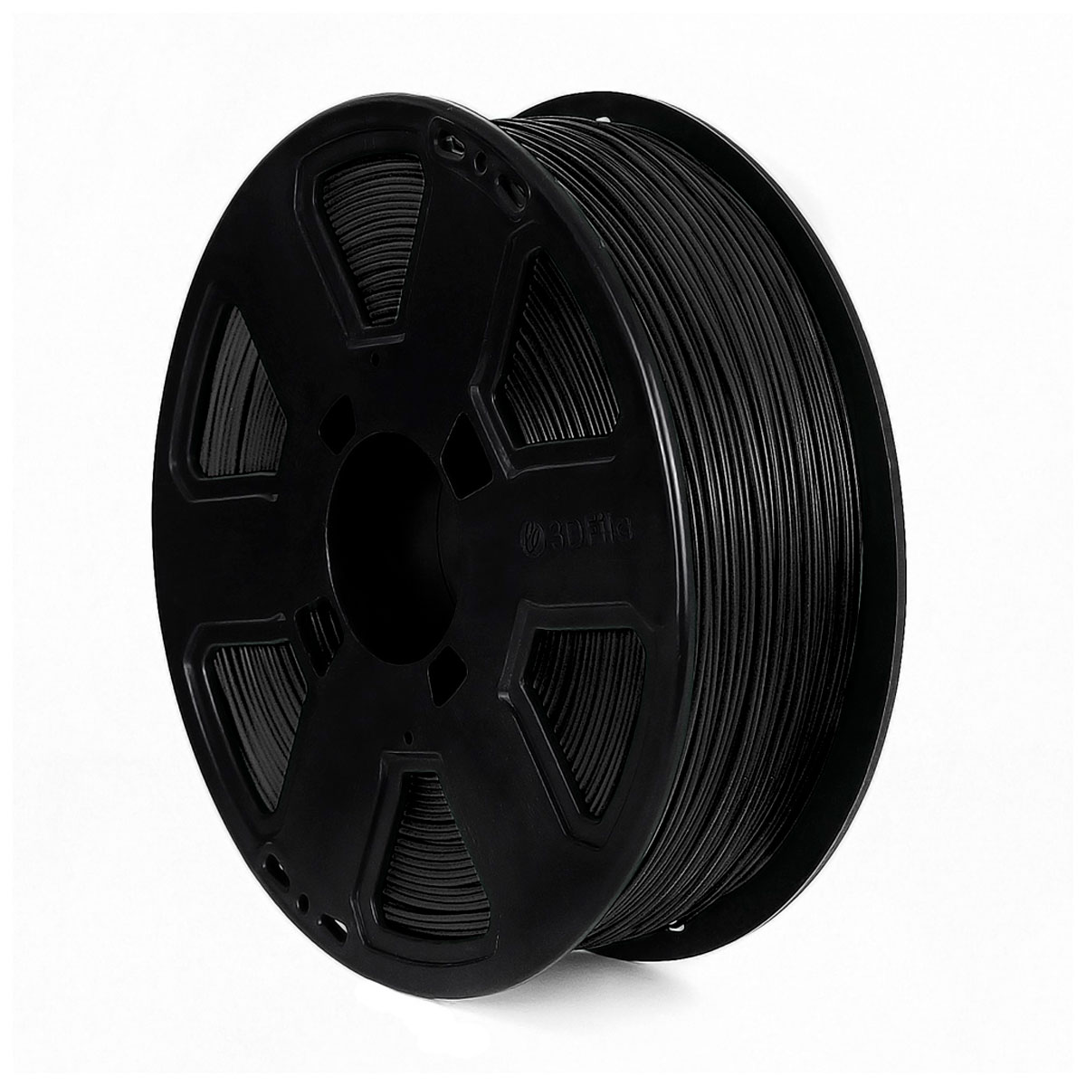 Filamento para Impressora 3D - PLA - Preto - 1Kg - 1,75mm - 3D Fila PLA301753