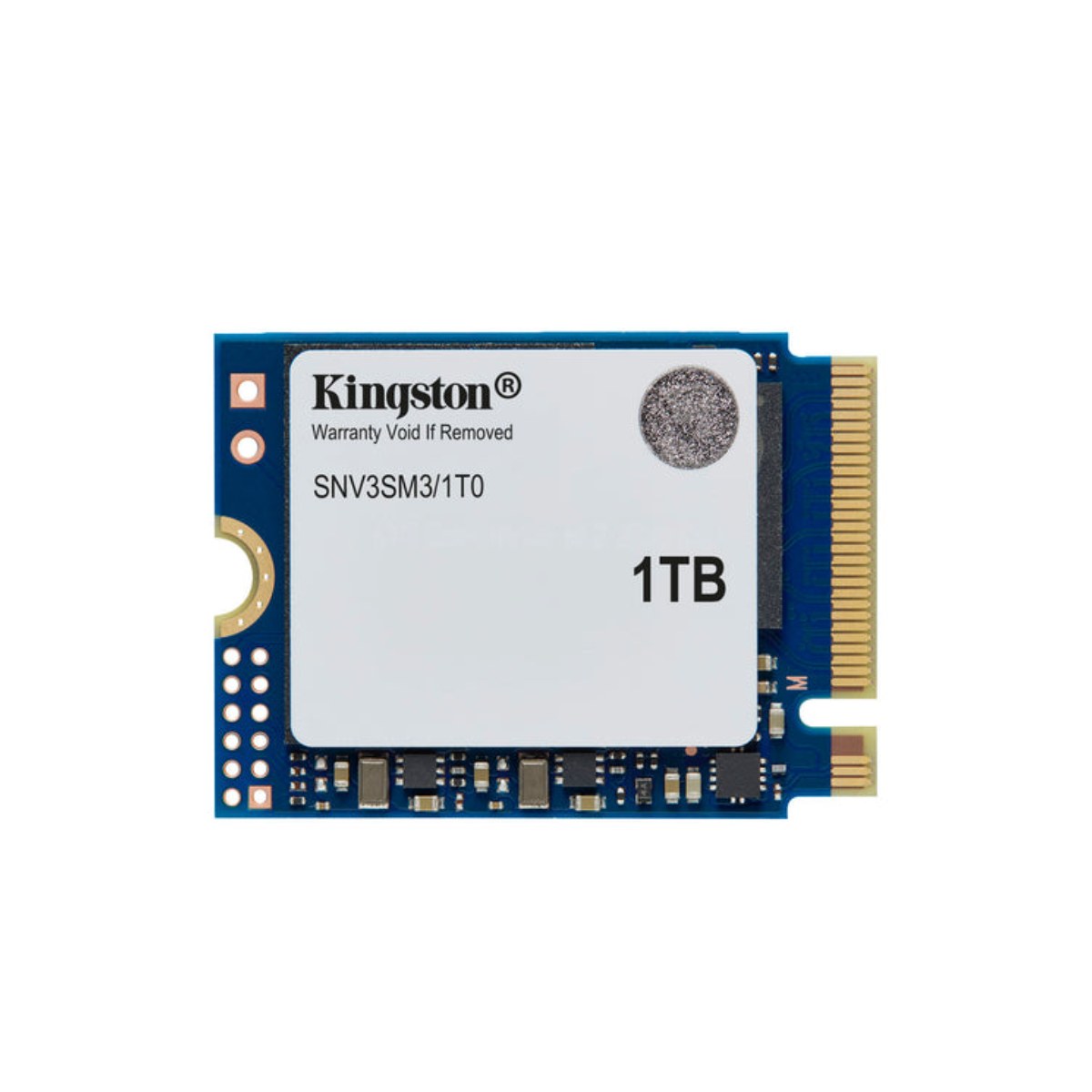 SSD M.2 1TB Kingston NV3 - NVMe - Leitura 6000MB/s - Gravação 4000MB/s - Formato 2230 - SNV3SM3/1T0