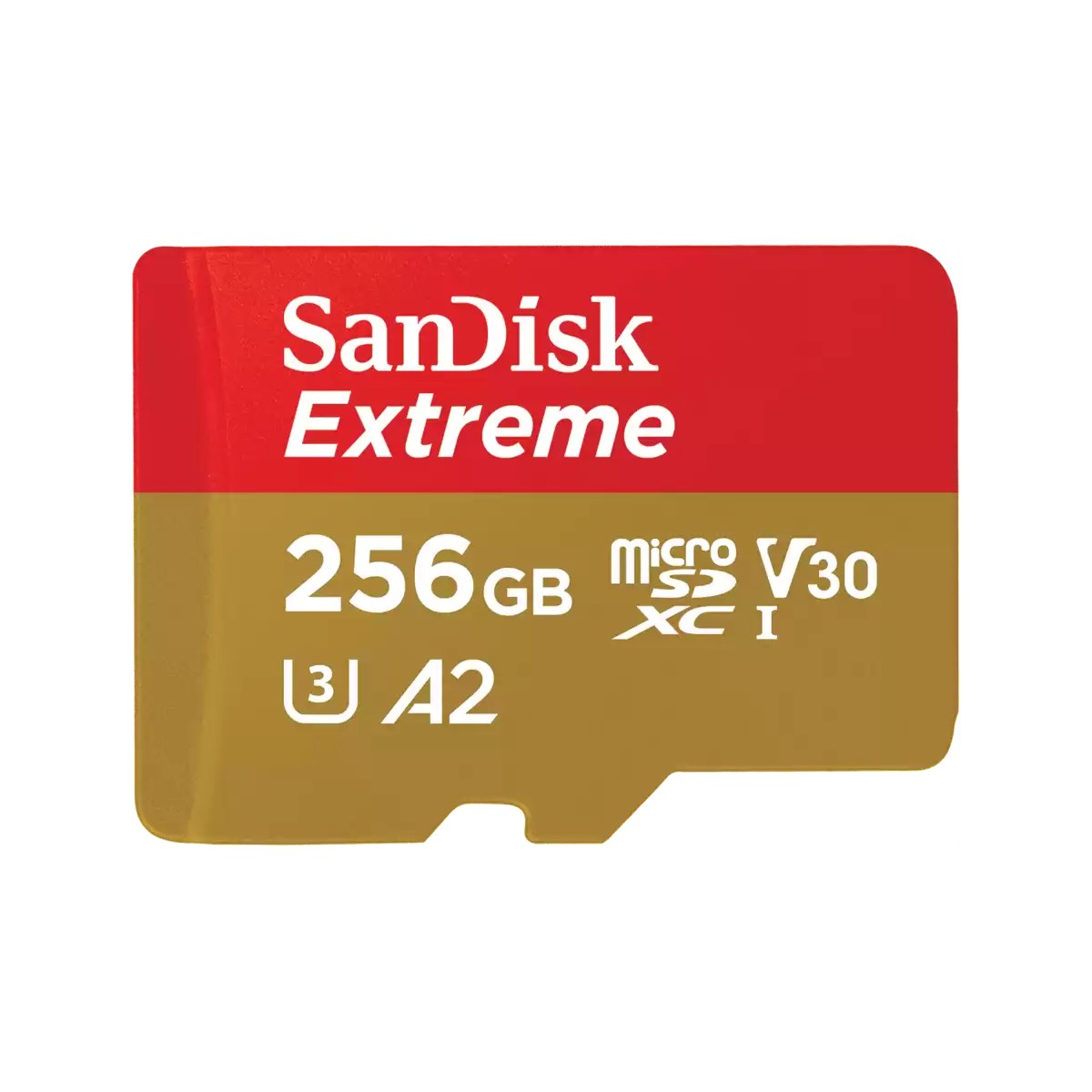 Cartão 256GB MicroSD com Adaptador SD - Classe 3 - Velocidade até 190MB/s - Sandisk SDSQXAV-256G-GN6MA