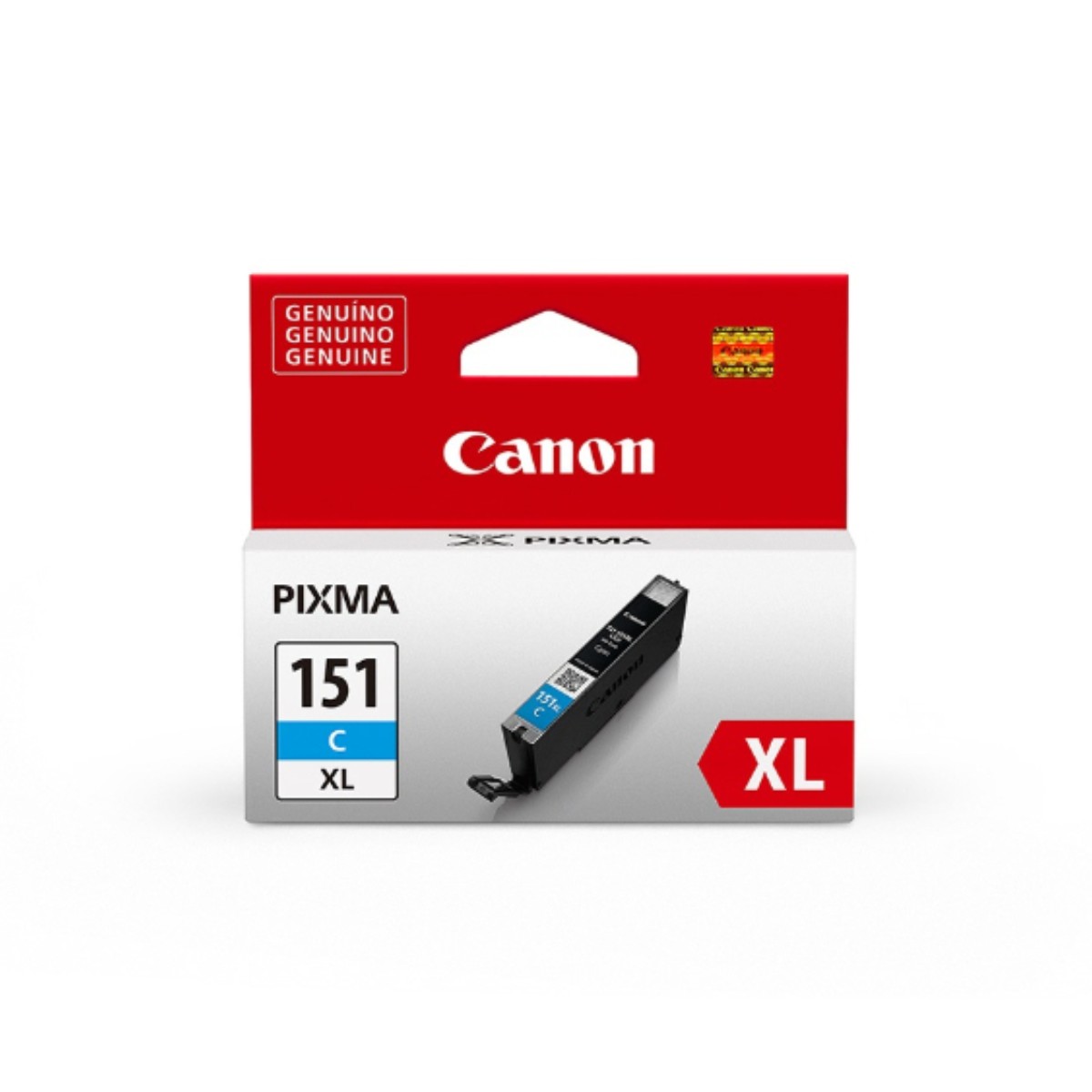 Cartucho Canon Ciano - CLI-151 XL C - para Impressoras iP7210 / iP8710 / iX6810 / MG5410 / MG5510 / MG5610 / MG7510 / MX721