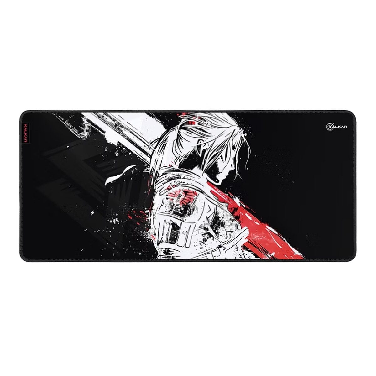 Mousepad Kalkan Aeris - Extra Grande 900 x 400 x 4 mm - Preto - KLK00061