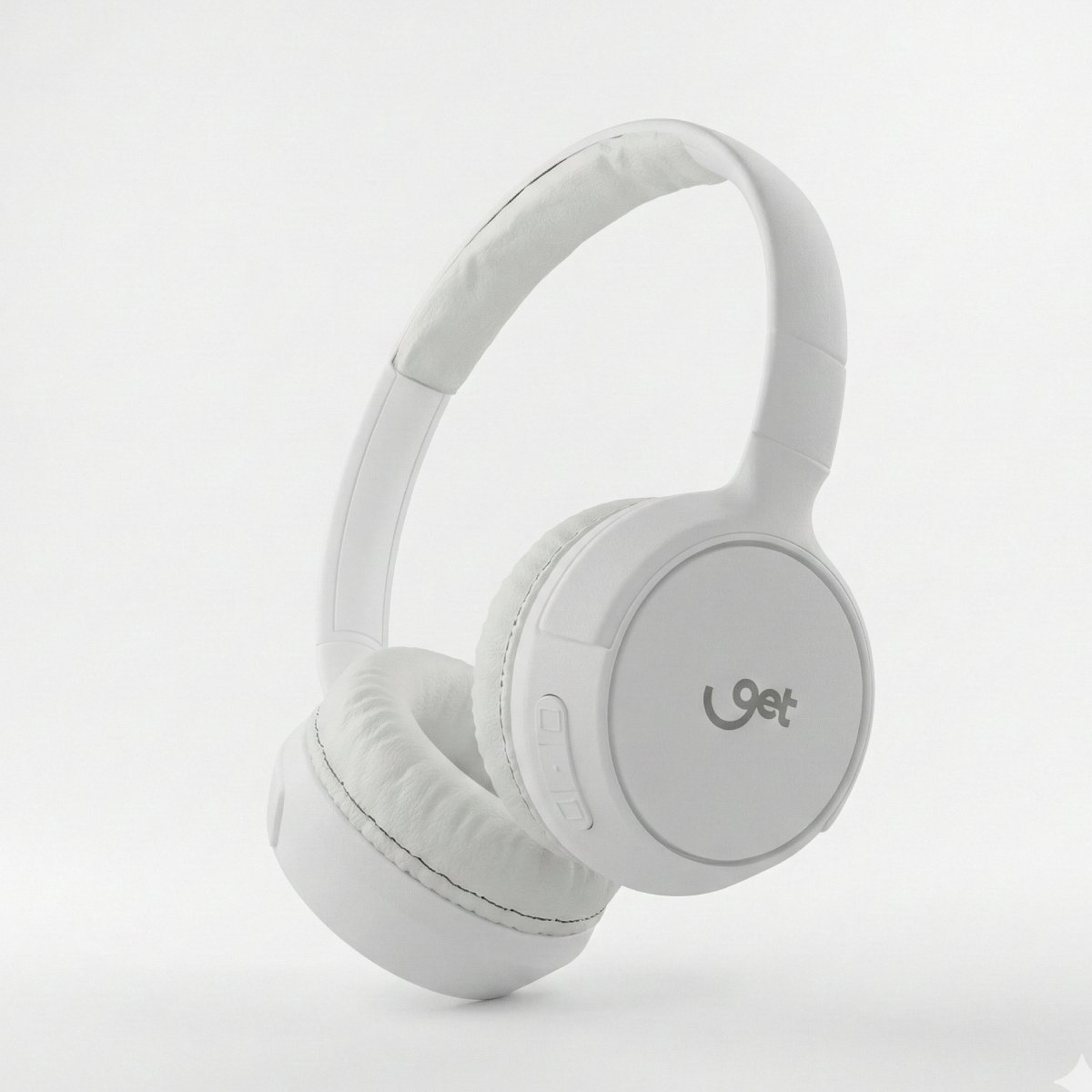 Fone de Ouvido Bluetooth Get Go - 12h de Autonomia - Microfone Embutido - Branco - 71837