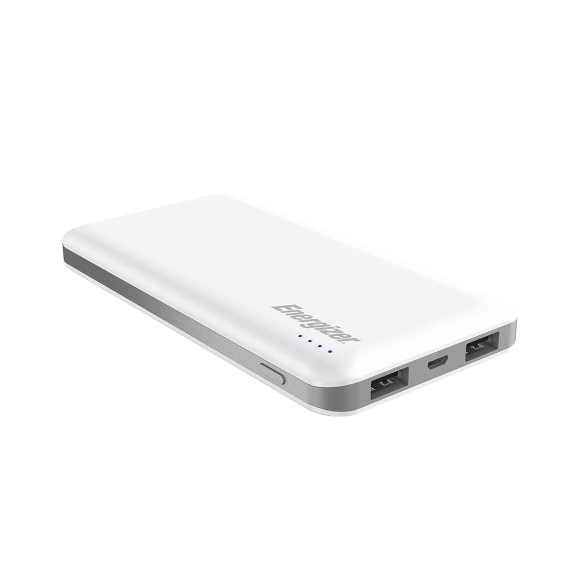 Power Bank Carregador Portátil Energizer UE10025QC - 18W - Quick Charge - 10000mAh - USB - Branco