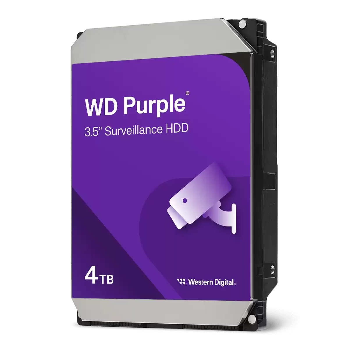 HD 4TB SATA - 5400RPM - 128MB Cache - Western Digital Purple - WD44PURZ-85CPDY0 - Ideal para Vigilância