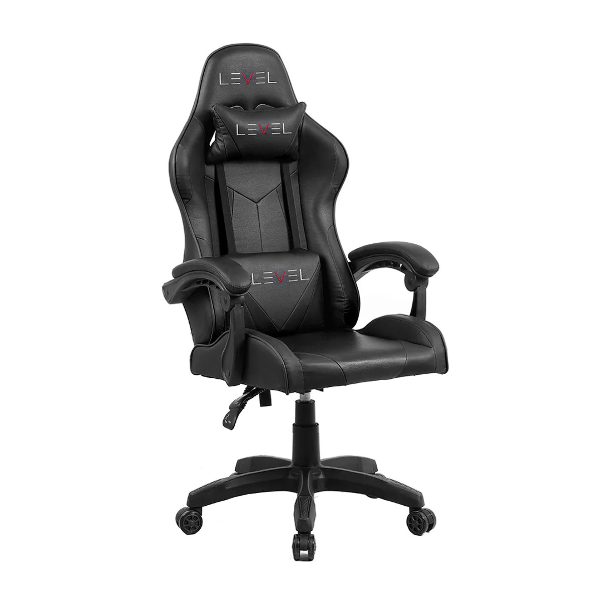 Cadeira Gamer Level LVC01DN - Ergonômica - Encosto Reclinável 180° - Até 100Kg - Preto