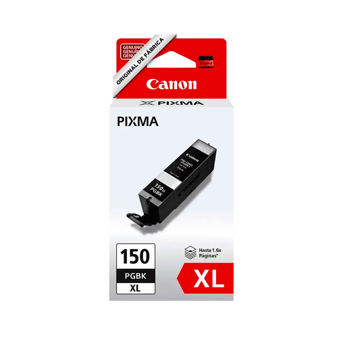 Cartucho Canon Preto - PGI-150 XL - para Impressoras iP7210 / iP8710 / iX6810 / MG5410 / MG5510 / MG5610