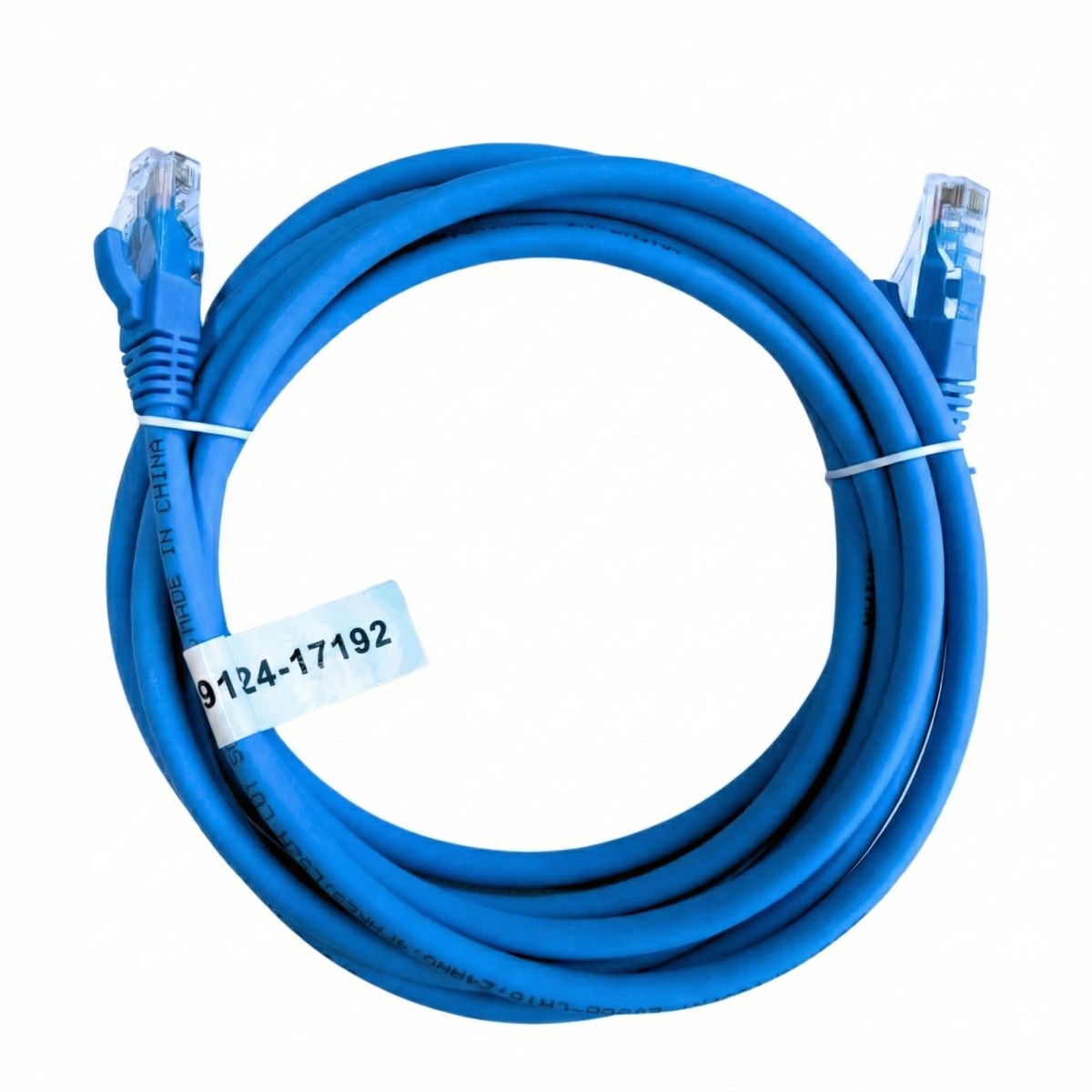 Cabo de Rede UTP (Patch Cord) RJ45 Cat 6 - 1.5 metros - Certificação Anatel - Azul - Seclan WT-2038B-CAT6-1.5M-BL