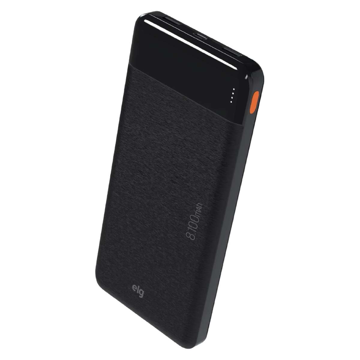 Power Bank Carregador Portátil ELG Essential PB81BK - 10W - Quick Charge - 8100mAh - USB - Preto