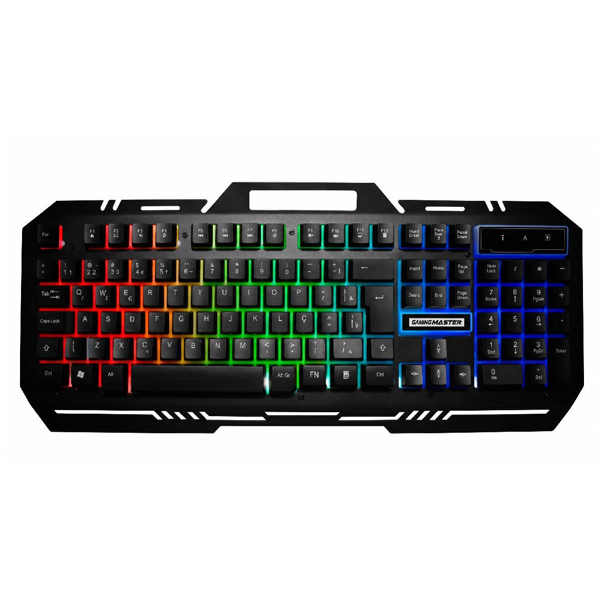 Teclado Gamer K-Mex KM-M712 Fusion - LED Multicores