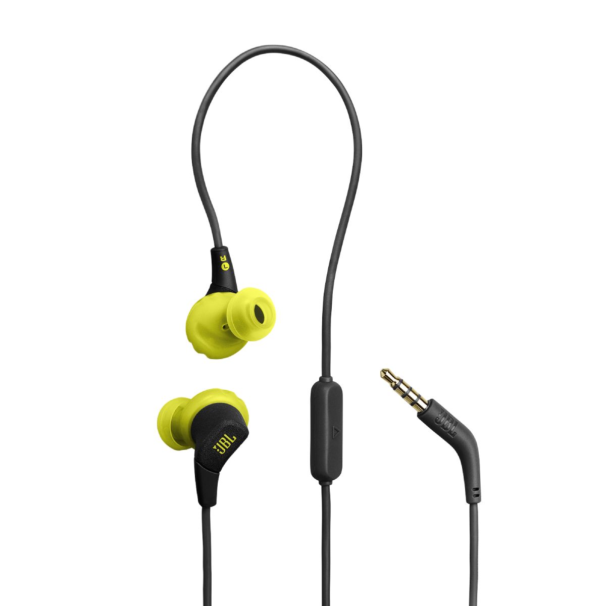 Fone de Ouvido Intra-Auricular JBL Endurance Run 3 - Resistente a Água IP65 - Conector P3 - Preto - JBLENDURRUN3BLKL
