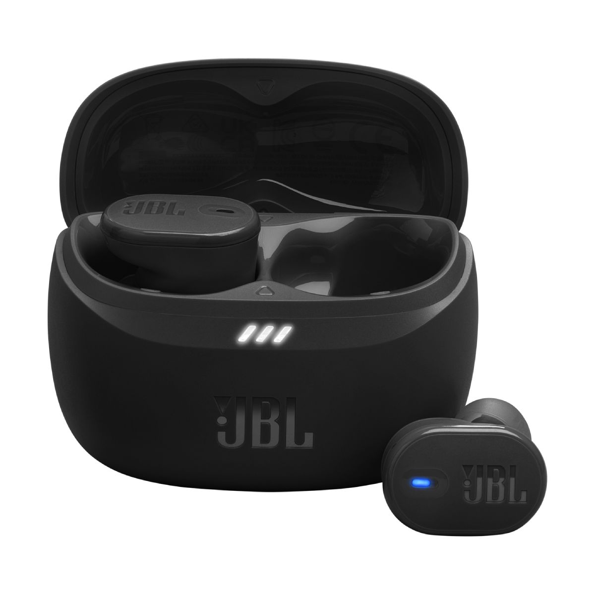 Fone de Ouvido Bluetooth Intra-Auricular JBL Buds 2 - Cancelamento de Ruído - Até 48h de Bateria - Preto - JBLTBUDS2BLK