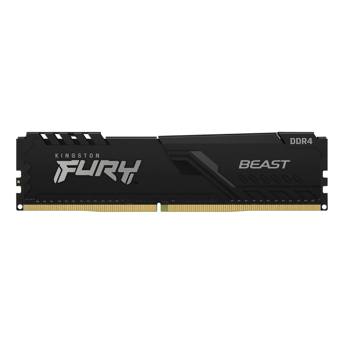 Memória 16GB DDR4 3200MHz Kingston Fury Beast - CL17 - KF432C16BB/16