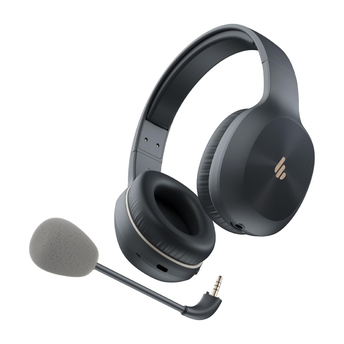 Headset sem Fio Edifier K750W - Profissional - Até 55h de Bateria - Bluetooth 5.4 - Cinza
