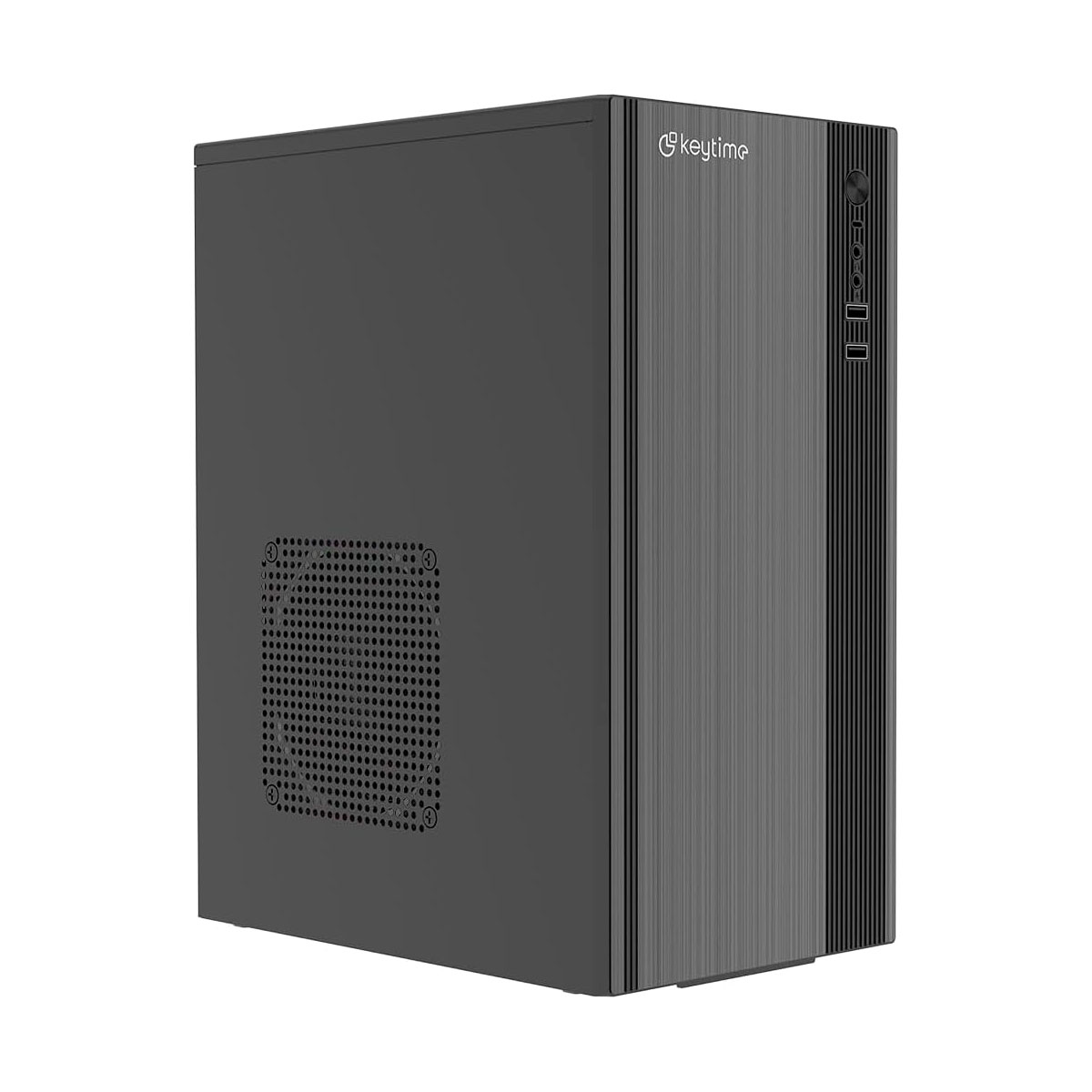 Gabinete Keytime KYT00043 - Micro ITX - com Fonte 200W - entradas USB e Áudio