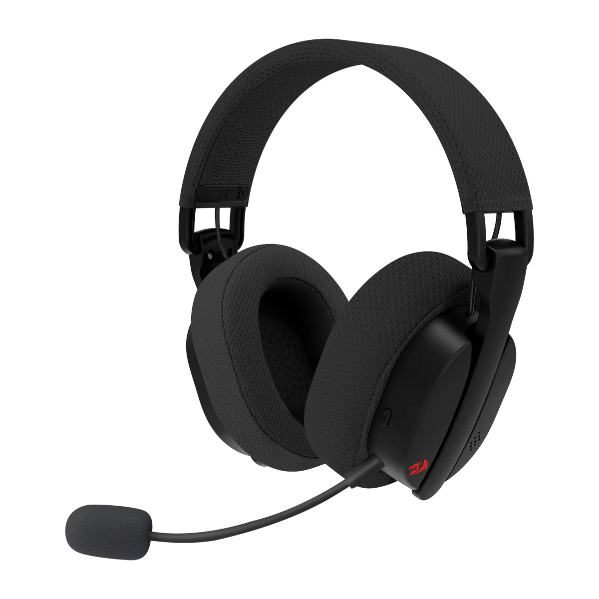 Headset Gamer Sem Fio Redragon Luce - Drivers 40mm - Bluetooth, 2.4GHz e USB - Preto - H888