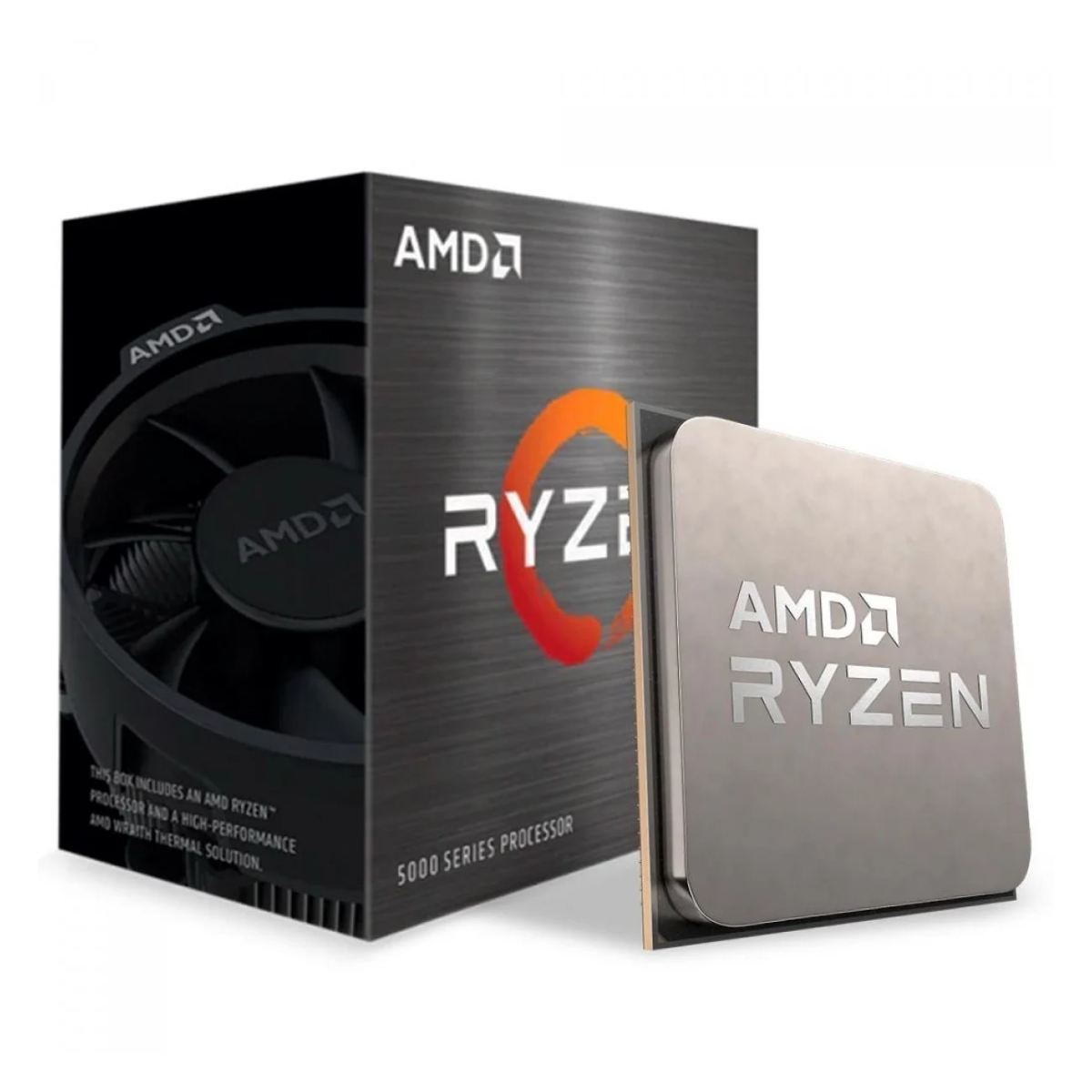 AMD Ryzen 7 5700 - 8 Núcleos - 16 Threads - 3.7GHz (4.6GHz Turbo) - Cache 20MB - AM4 - 100100000743SBX