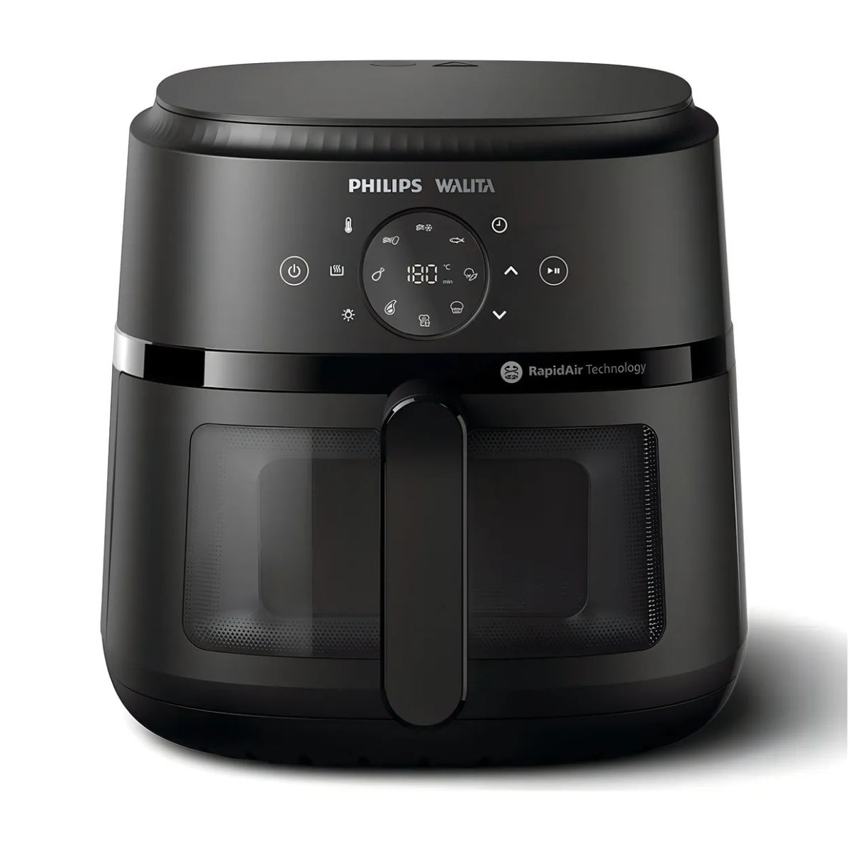 Fritadeira Airfryer Philips Walita Série 2000 XL - 127V - 6,2 Litros - 1700W - Painel Digital Touch - Preta - NA230/00