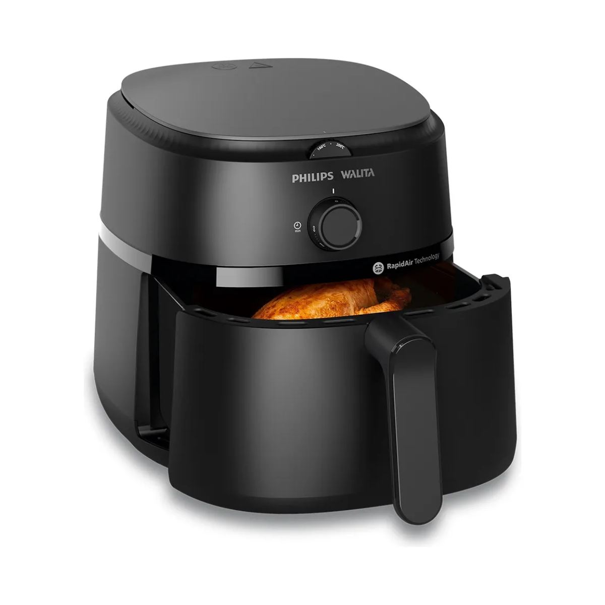 Fritadeira Airfryer Philips Walita Série 1000 XL - 127V - 6,2 Litros - 1700W - RapidAir - Preta - NA130/00