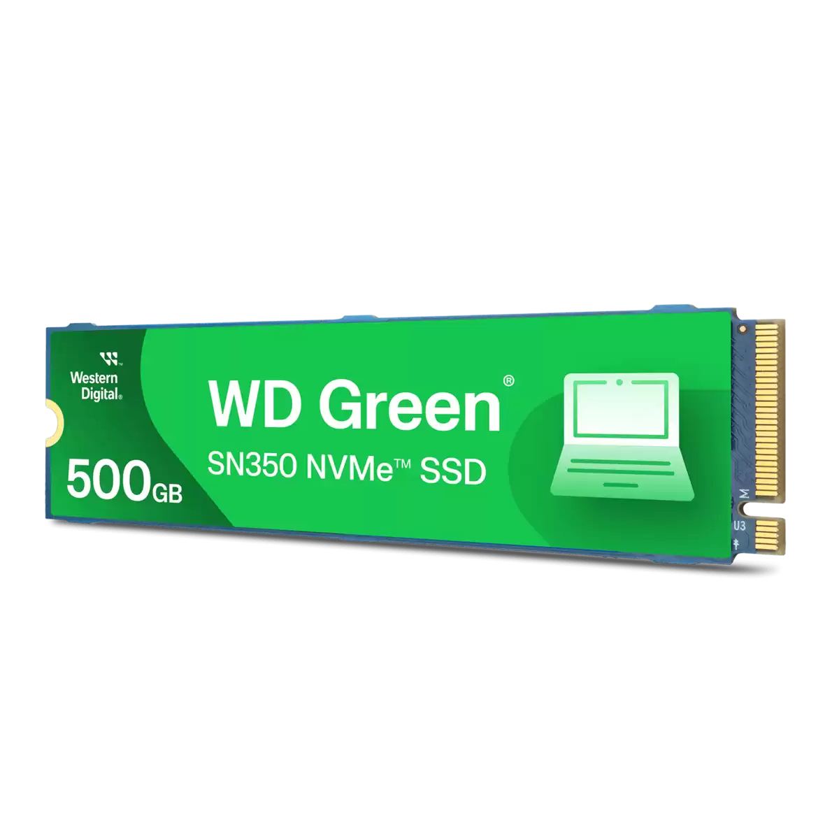 SSD M.2 500GB WD Green SN350 - NVMe - Leitura 2.400MB/s - Gravação 1.500MB/s - WDS500G2G0C