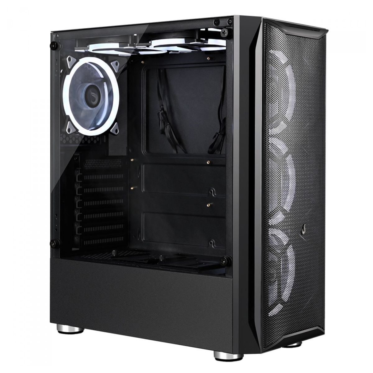 Gabinete Gamer Rise Mode Z03 - Vidro Temperado - ATX - Preto - RM-Z03-03-FB
