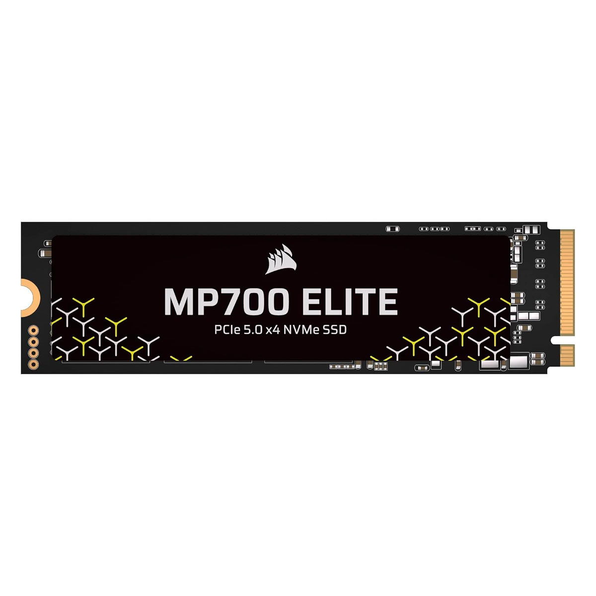 SSD M.2 1TB Corsair MP700 Elite - NVMe Gen5 - Leitura 10.000MB/s - Gravação 8.500MB/s - SSD-F1000GBMP700ENH