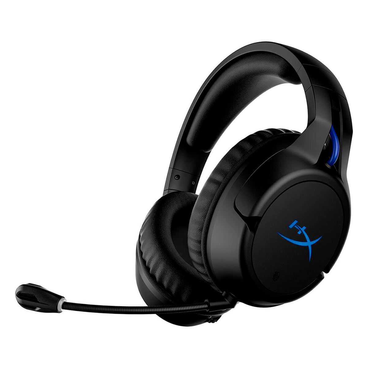 Headset Gamer sem Fio HyperX Cloud Flight - Driver 50mm - Receptor USB 2.4GHz - Bateria 30h - PS5 / PS4 / PC - Preto - 4P5H6AA