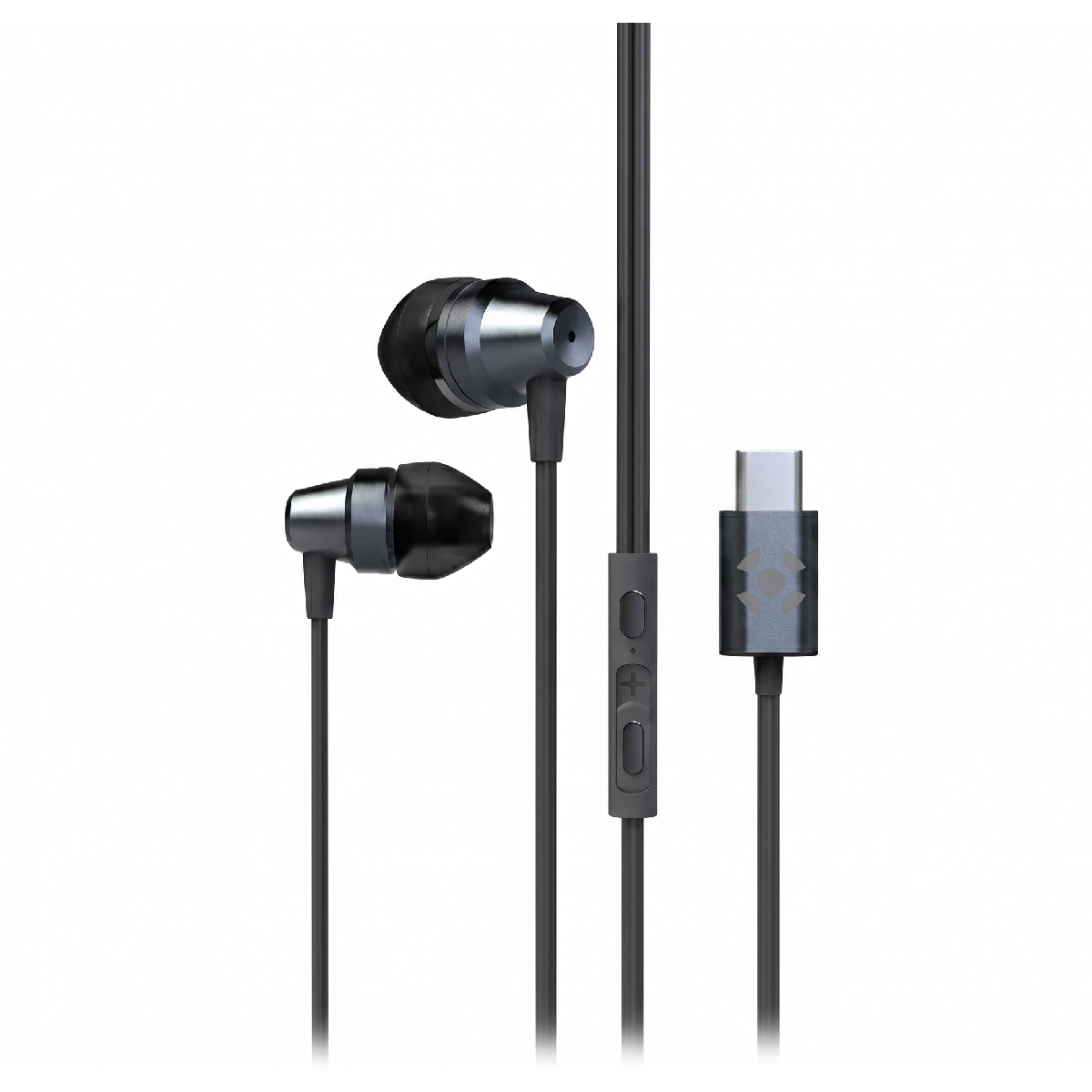 Fone de Ouvido Intra-Auricular Fortrek IE210 - USB-C - Preto - 85975