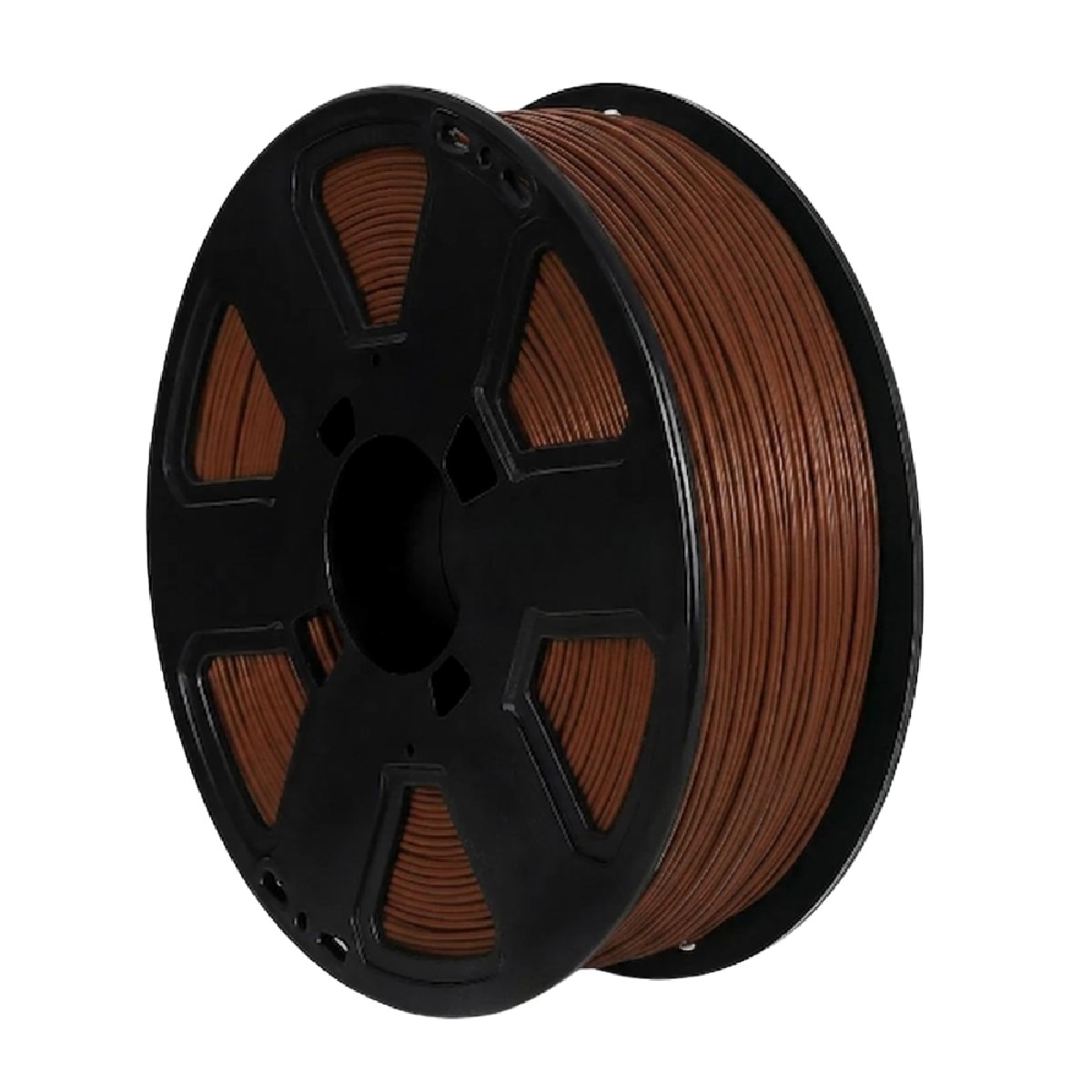Filamento Para Impressora 3D - ABS Premium Marrom Chocolate - 1Kg - 1,75mm - 3D Fila ABS301753