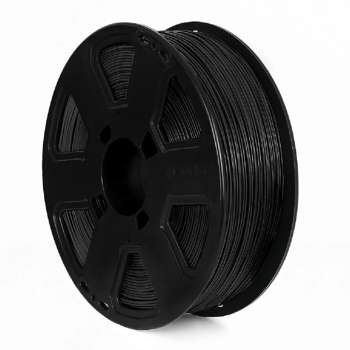 Filamento Para Impressora 3D - ABS Premium Preto Ebony - 1Kg - 1,75mm - 3D Fila ABS221753